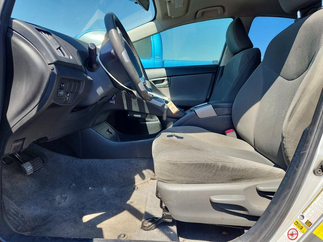 2012 Toyota Prius Two Gray vin: JTDKN3DU7C1529209