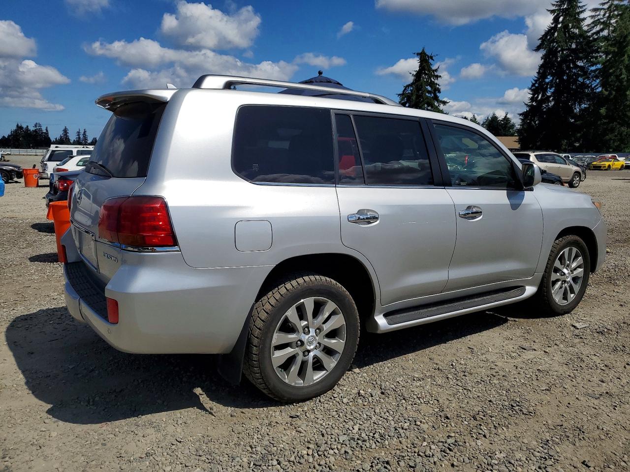 2010 Lexus Lx 570 Серебряный vin: JTJHY7AX2A4042032