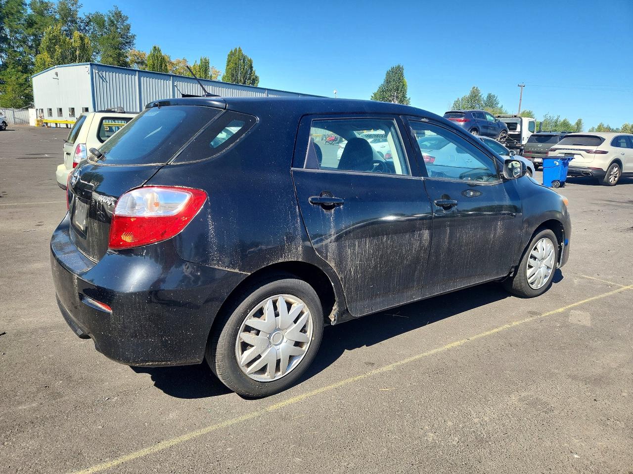 2009 Toyota Matrix Base Charcoal vin: 2T1KU40E79C067651