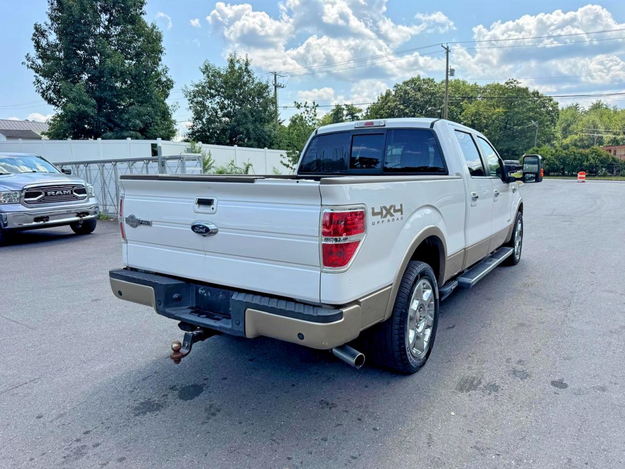 2013 Ford F150 King Ranch White vin: 1FTFW1ET8DKE37207