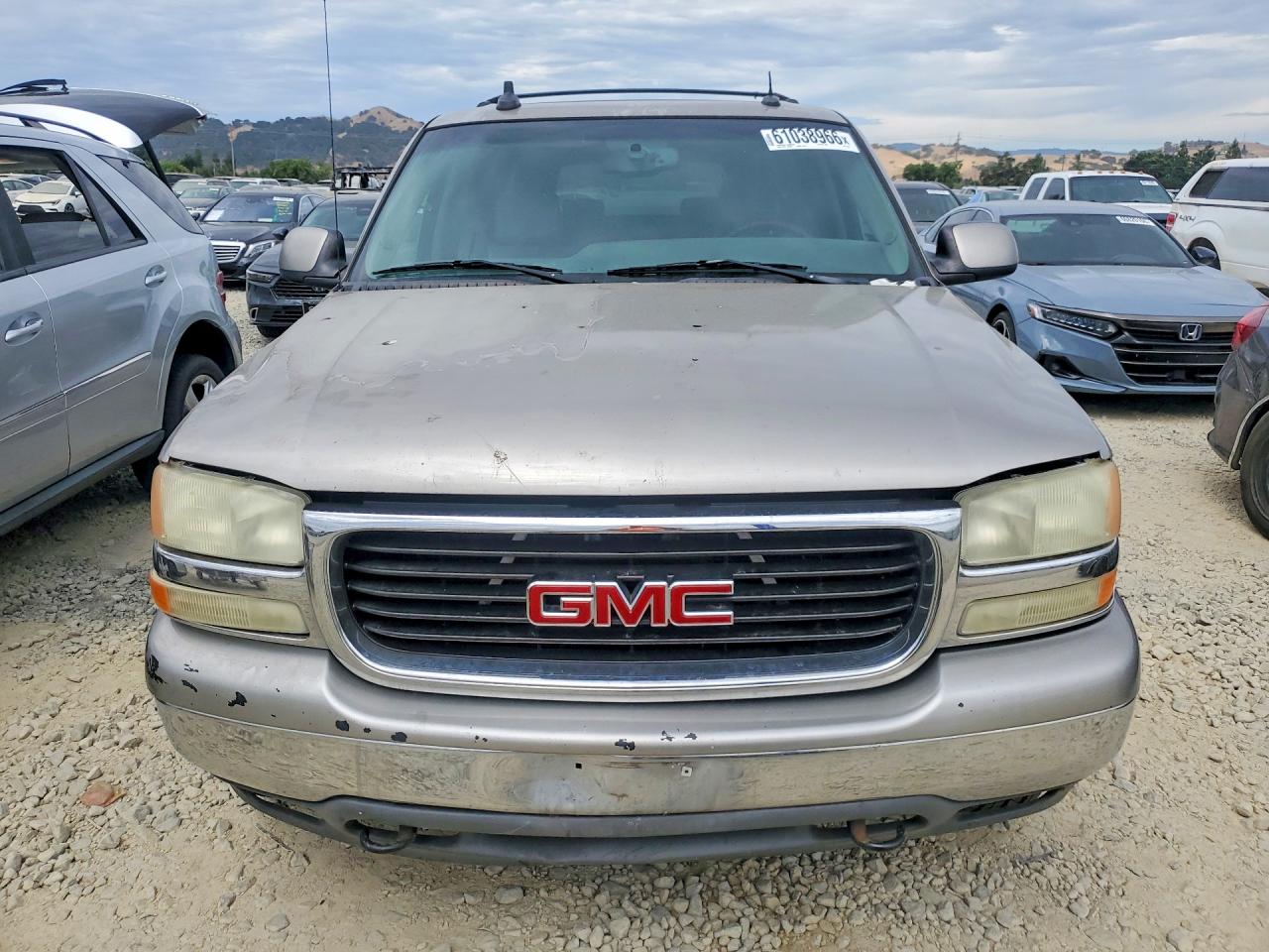 2003 Gmc Yukon Xl K1500 Gray vin: 3GKFK16T53G115712