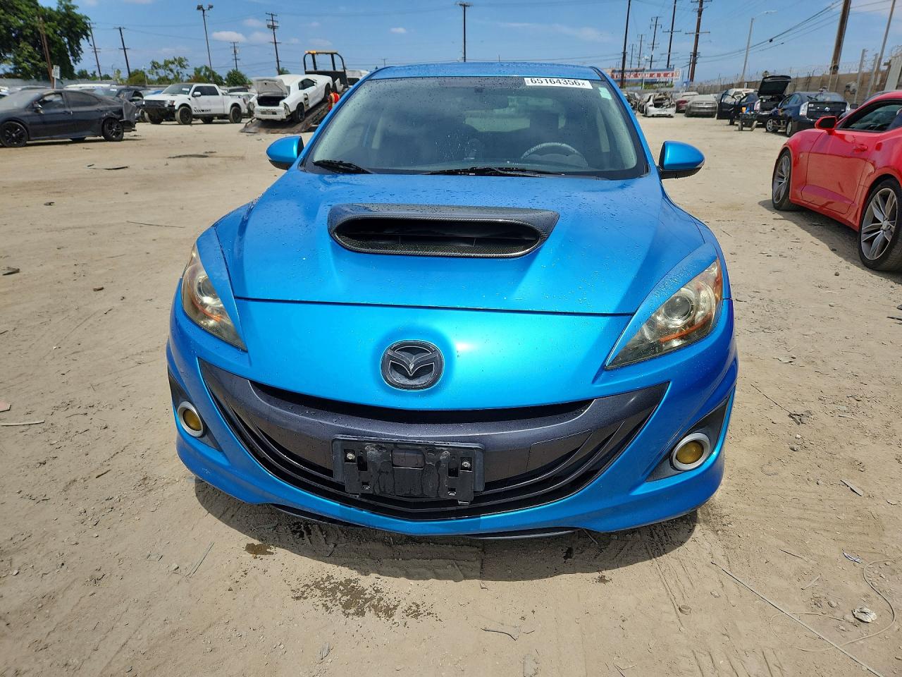 2010 Mazda Speed 3 Blue vin: JM1BL1H31A1197177