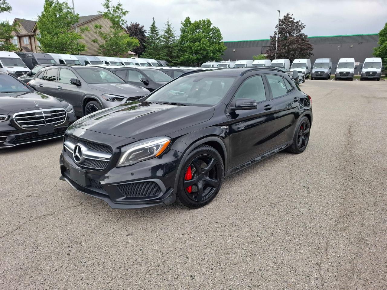 2015 Mercedes-benz Gla 45 Amg Black vin: WDDTG5CB2FJ070756
