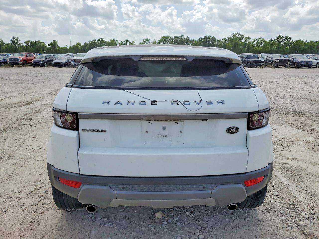 2012 Land Rover Range Rover Evoque Pure Plus White vin: SALVP1BG5CH612579