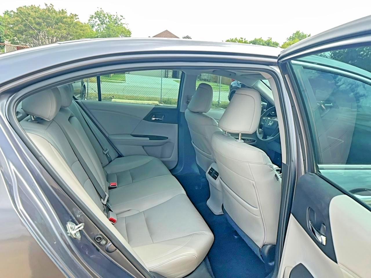2015 Honda Accord Ex/ Exl Gray vin: 1HGCR2F8XFA154800