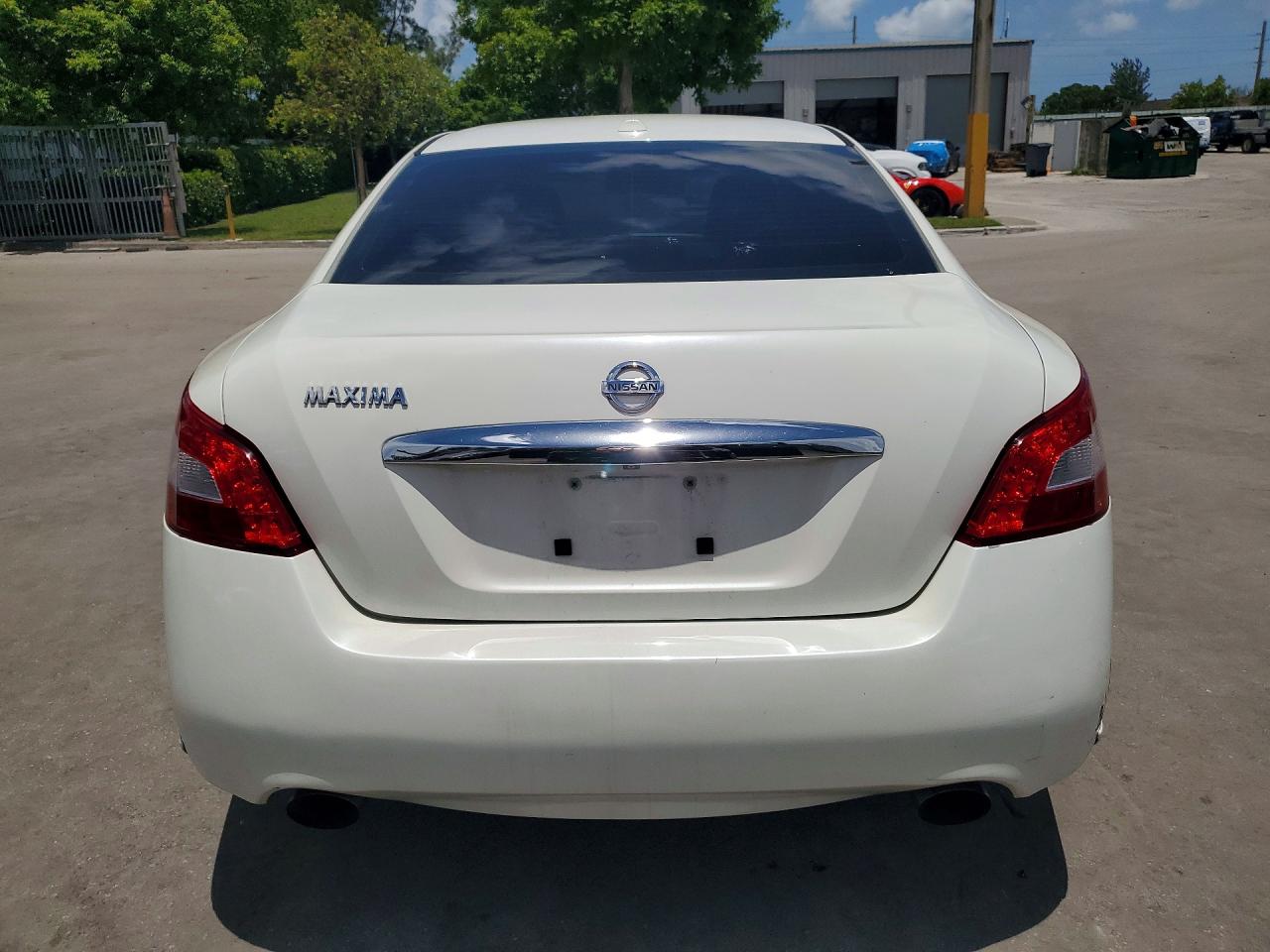 2010 Nissan Maxima 3.5 S White vin: 1N4AA5AP5AC830764