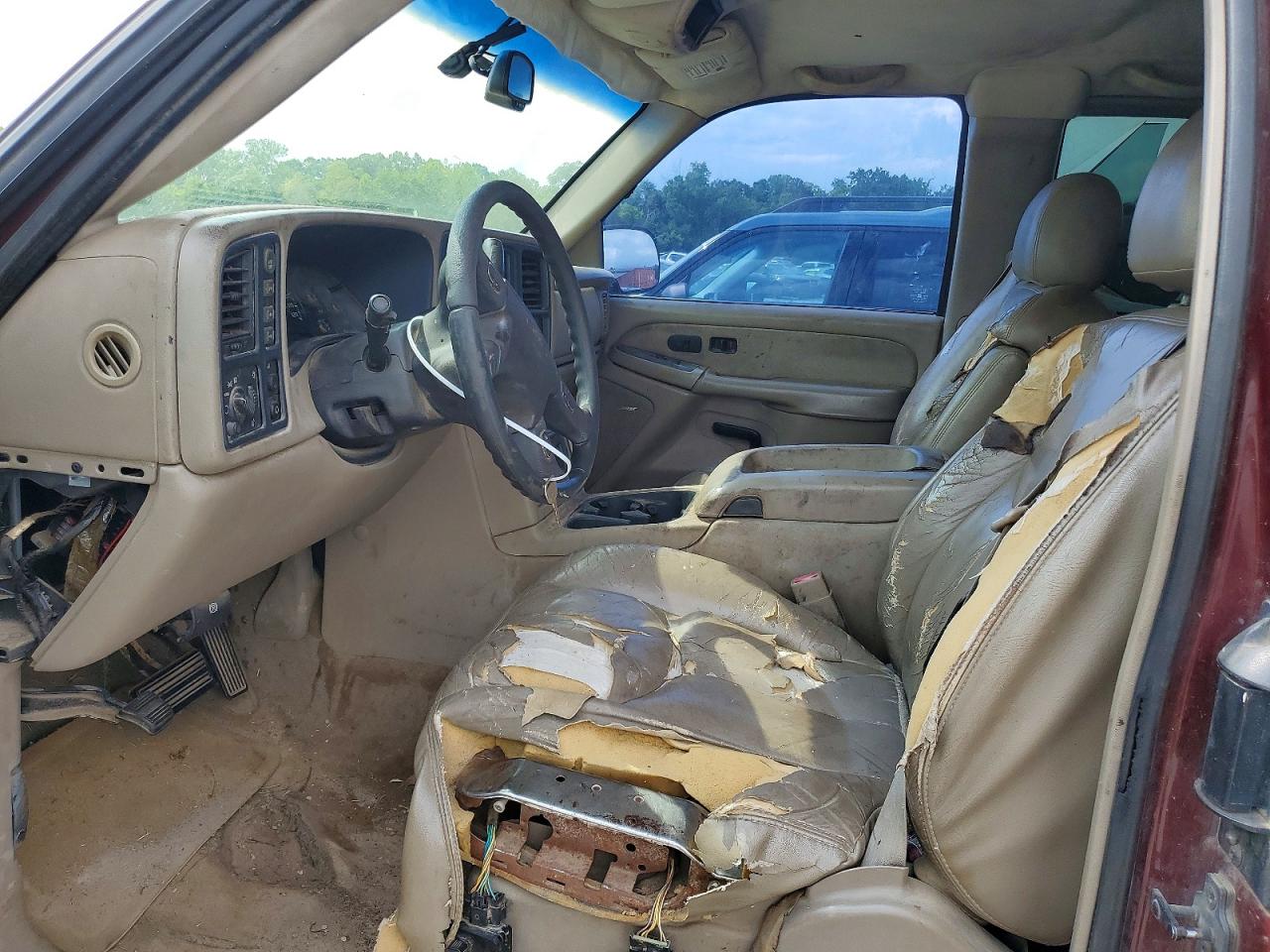2003 Gmc New Sierra K1500 Темно-бордовый vin: 1GTEK19T13E351400
