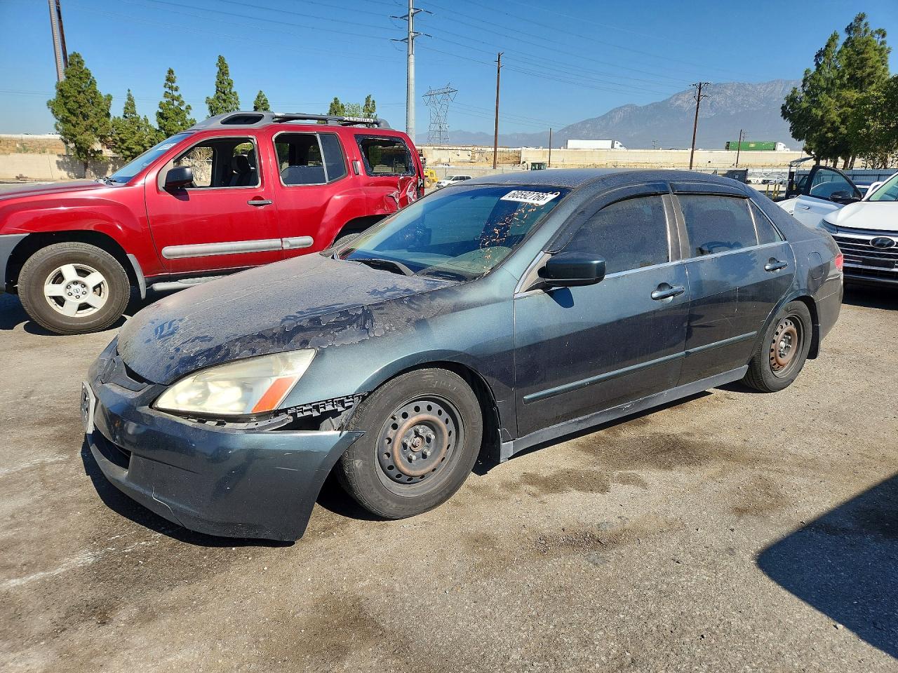 2005 Honda Accord Lx Gray vin: 1HGCM56415A076774