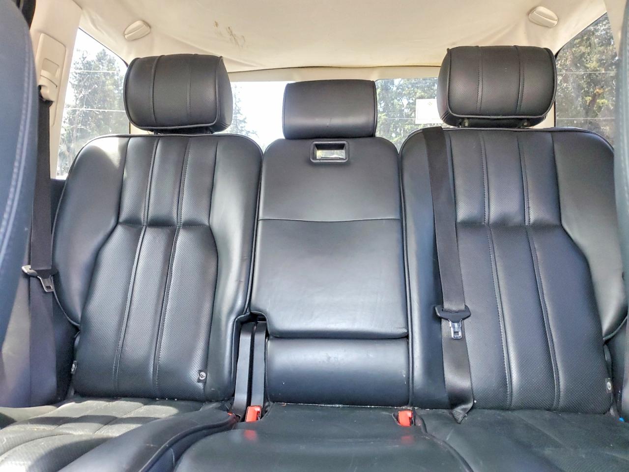2008 Land Rover Range Rover Supercharged Black vin: SALMF13428A283567