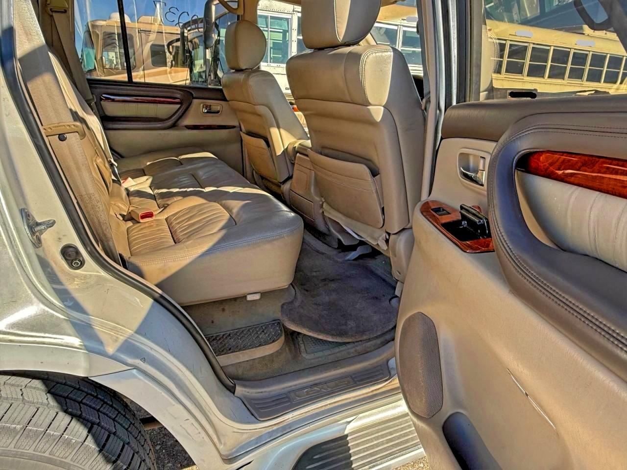 1998 Lexus Lx 470 Белый vin: JT6HT00W9W0023792