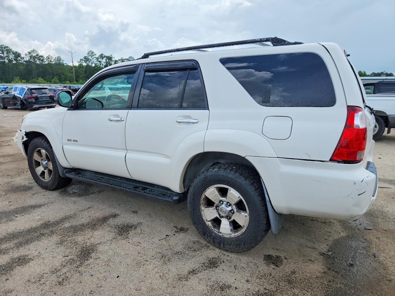 2008 Toyota 4runner Sr5 White vin: JTEBU14R38K012862