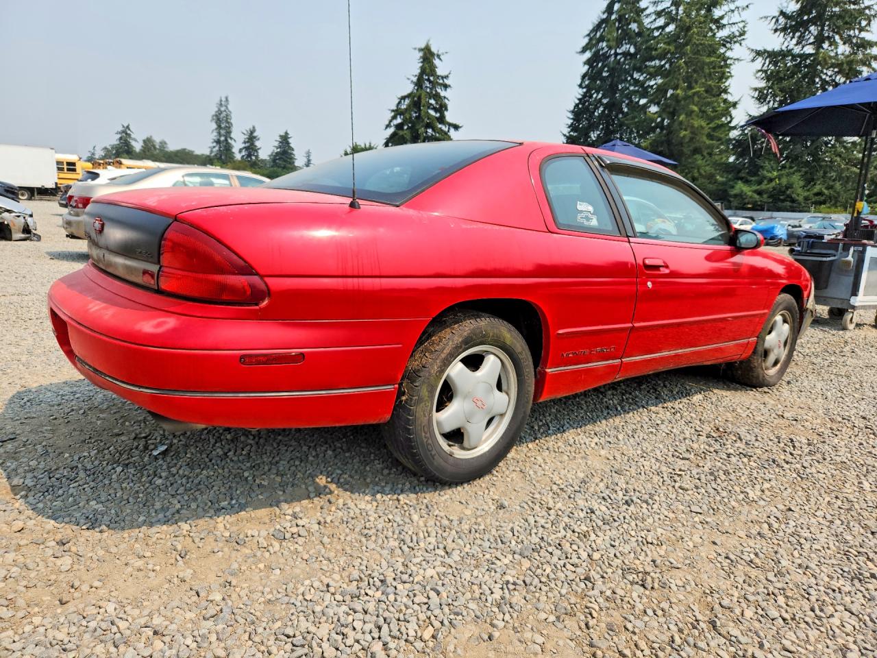 1995 Chevrolet Monte Carlo Z34 Red vin: 2G1WX12X3S9289995