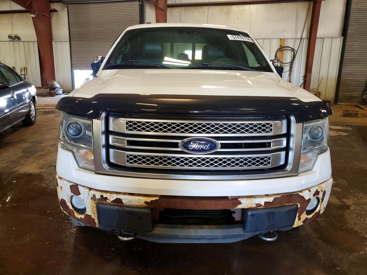 2013 Ford F150 Supercrew White vin: 1FTFW1ET3DFB28964