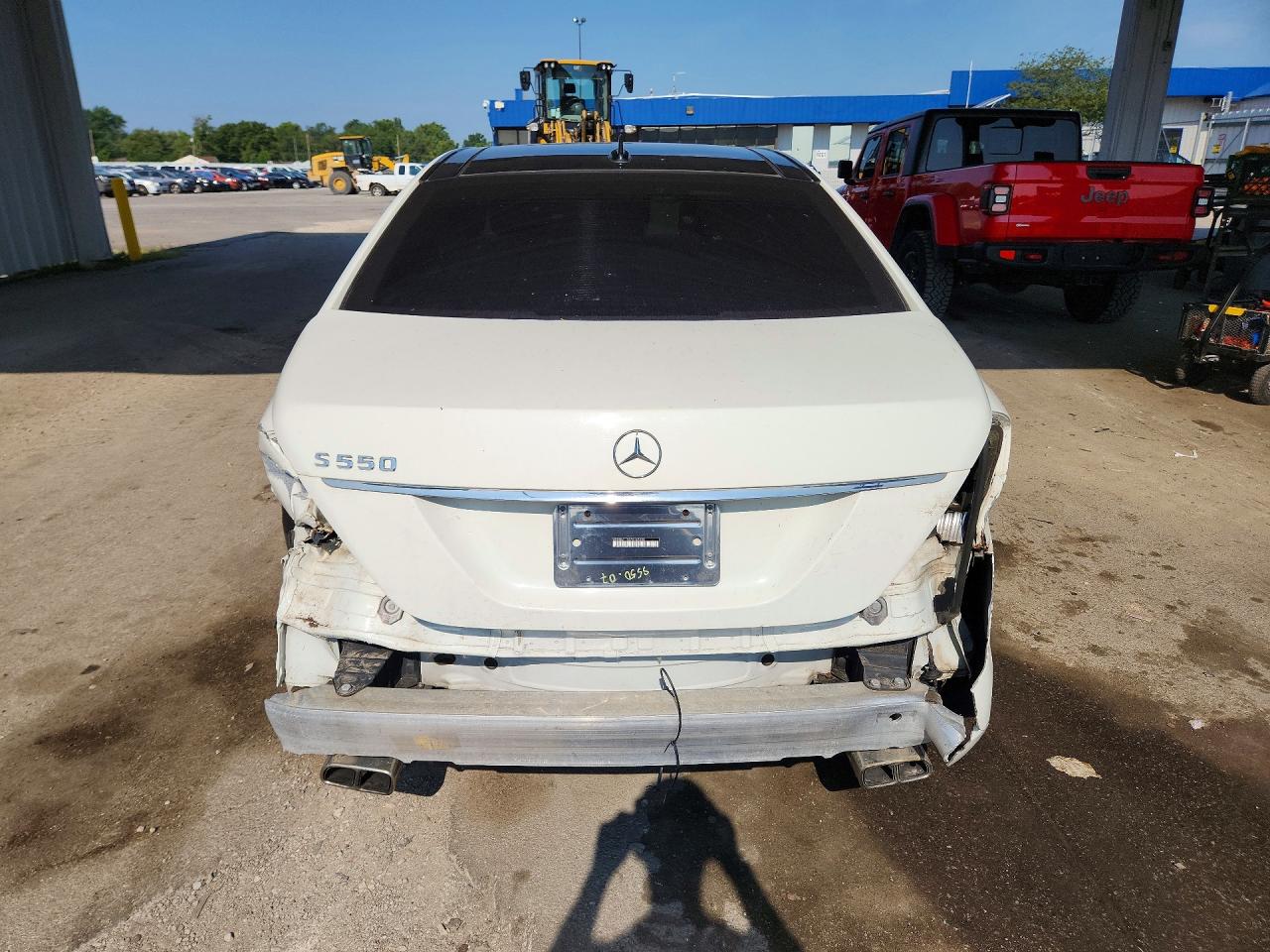 2008 Mercedes-benz S 600 White vin: WDDNG76X38A162246