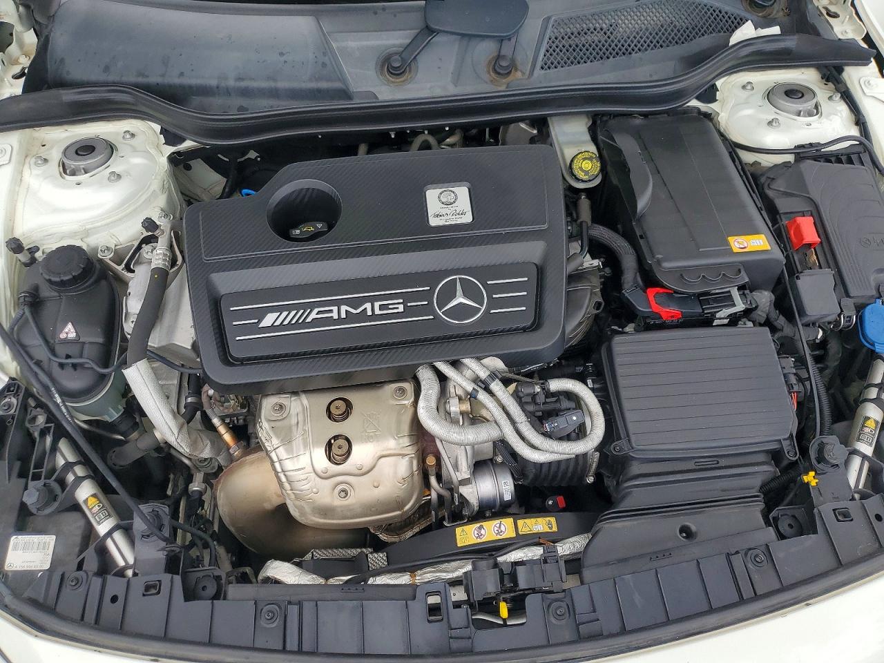 2015 Mercedes-benz Gla 45 Amg White vin: WDDTG5CB1FJ062549