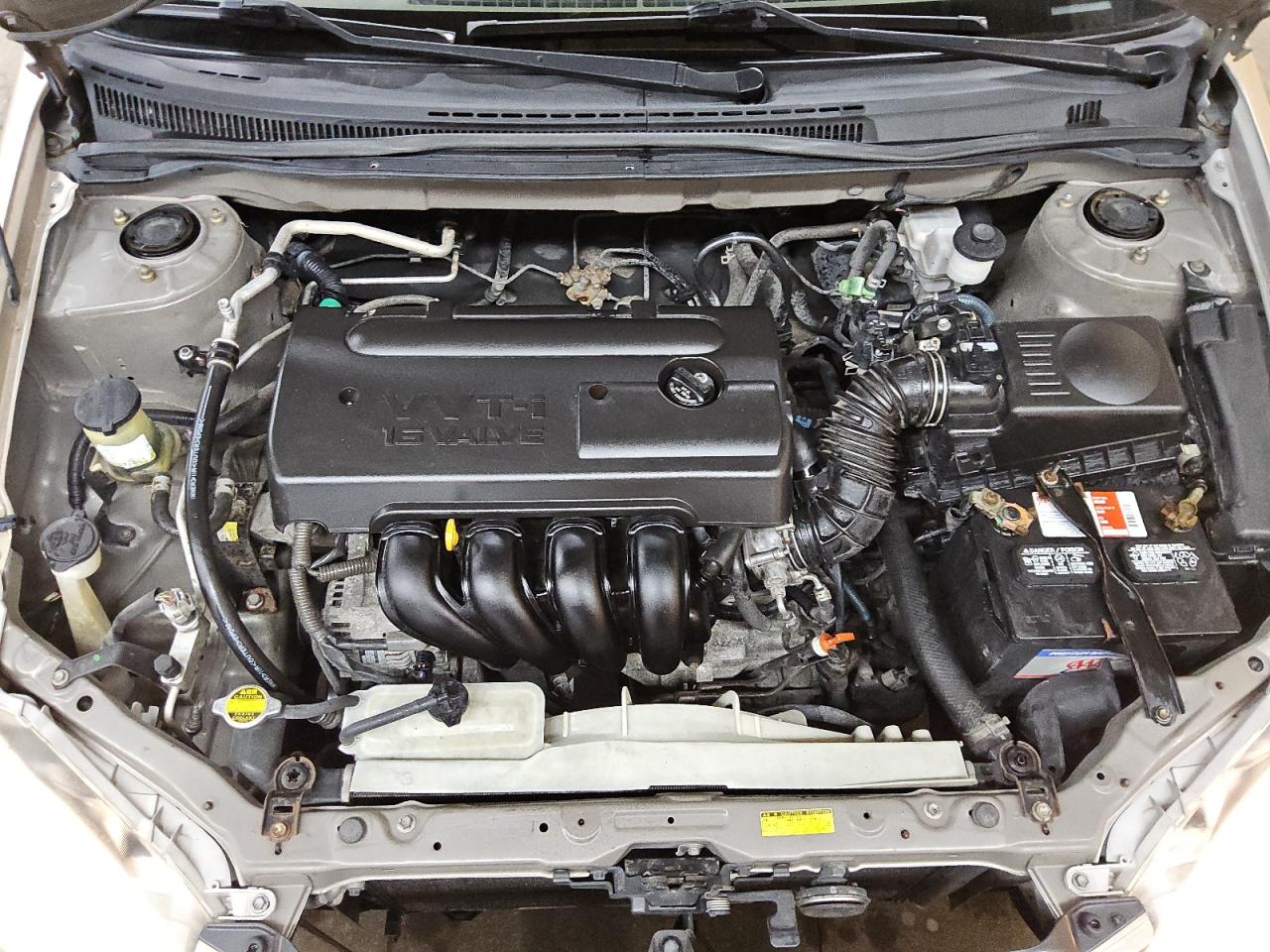 2005 Toyota Corolla Le Beige vin: 1NXBR32E35Z411090 Damage: Air Conditioner, Blows Warm, Repair Required