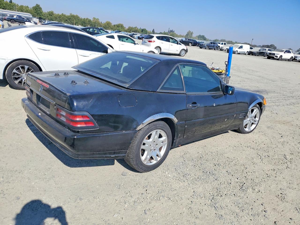 1994 Mercedes-benz Sl 320 Black vin: WDBFA63E9RF102682