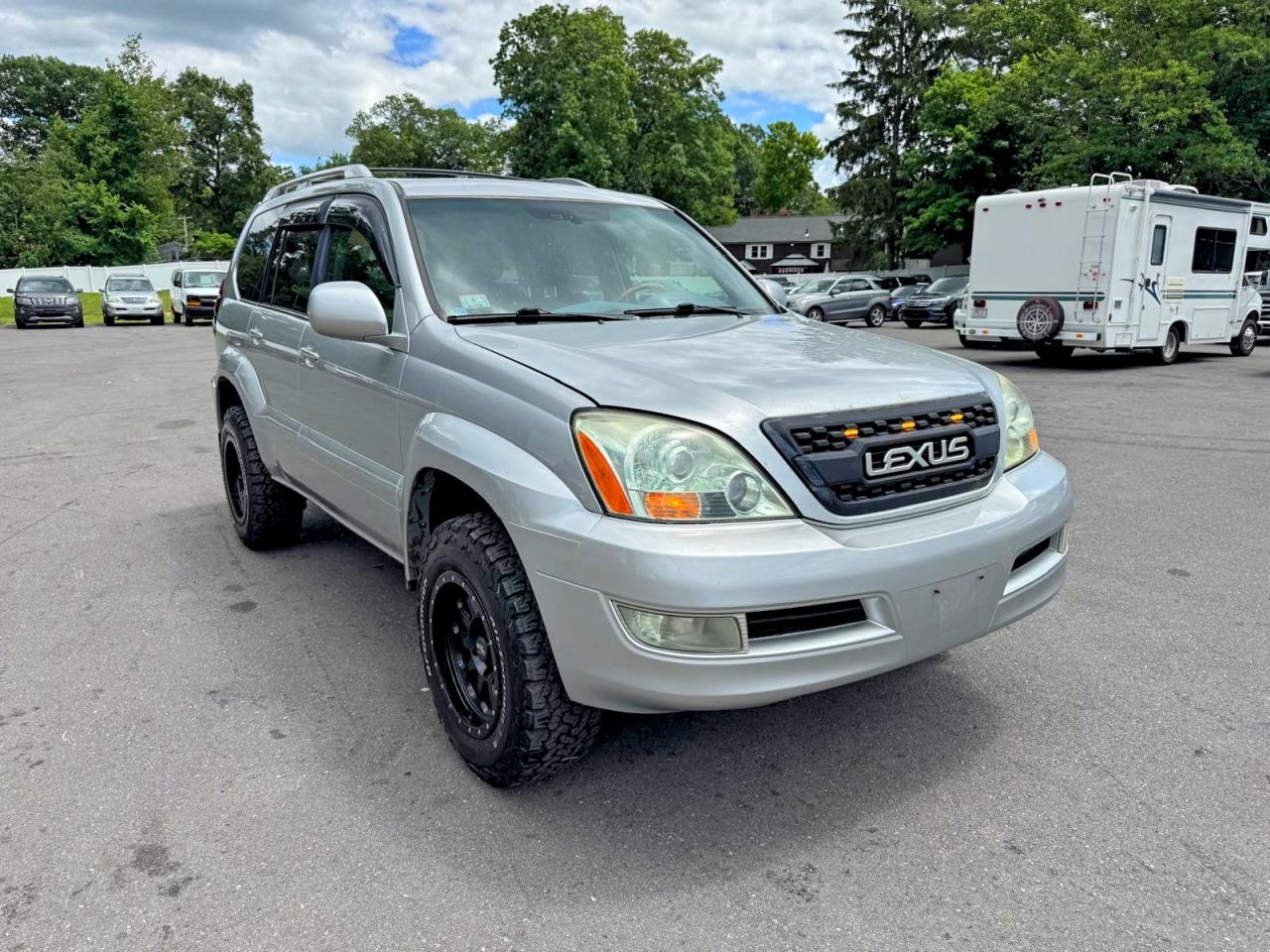 2007 Lexus Gx 470 Silver vin: JTJBT20X370126711
