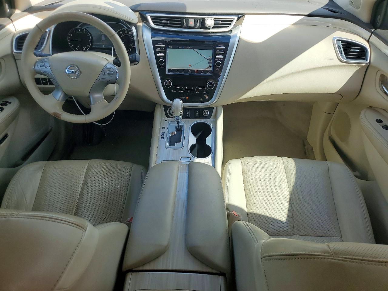 2015 Nissan Murano Sl Red vin: 5N1AZ2MG7FN272792