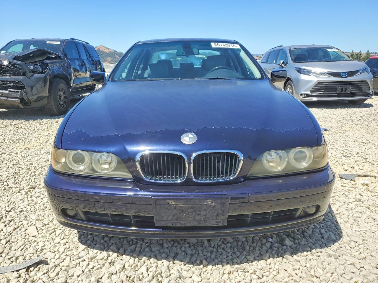 2001 Bmw 530 I Automatic Blue vin: WBADT63421CF05810