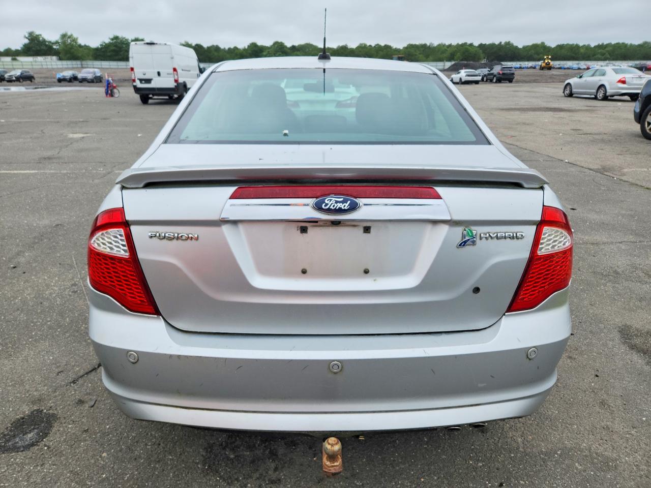 2011 Ford Fusion Hybrid Серебряный vin: 3FADP0L33BR102260