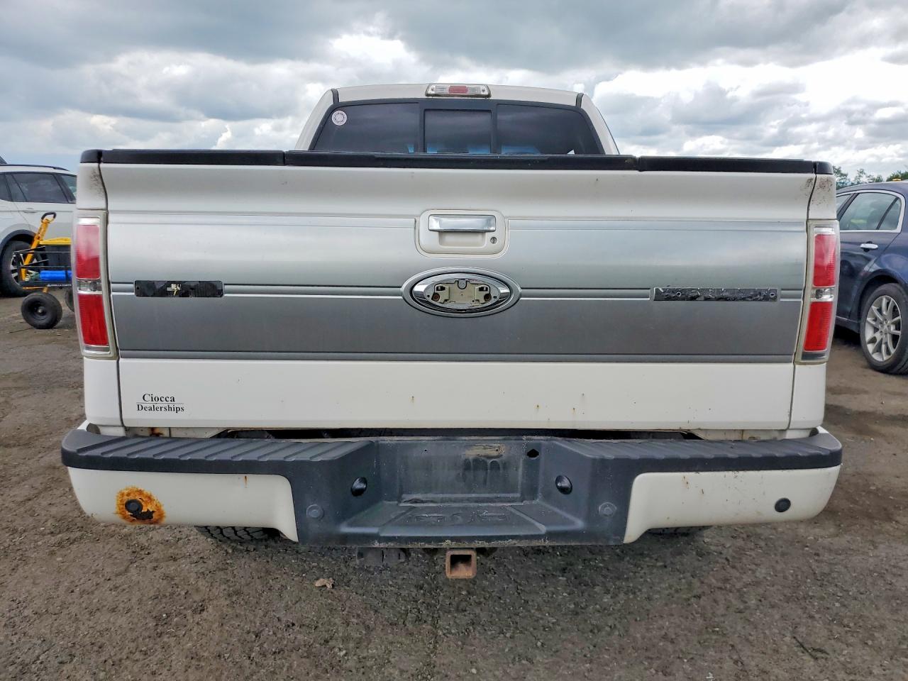 2011 Ford F150 Supercrew White vin: 1FTFW1ETXBFC96386