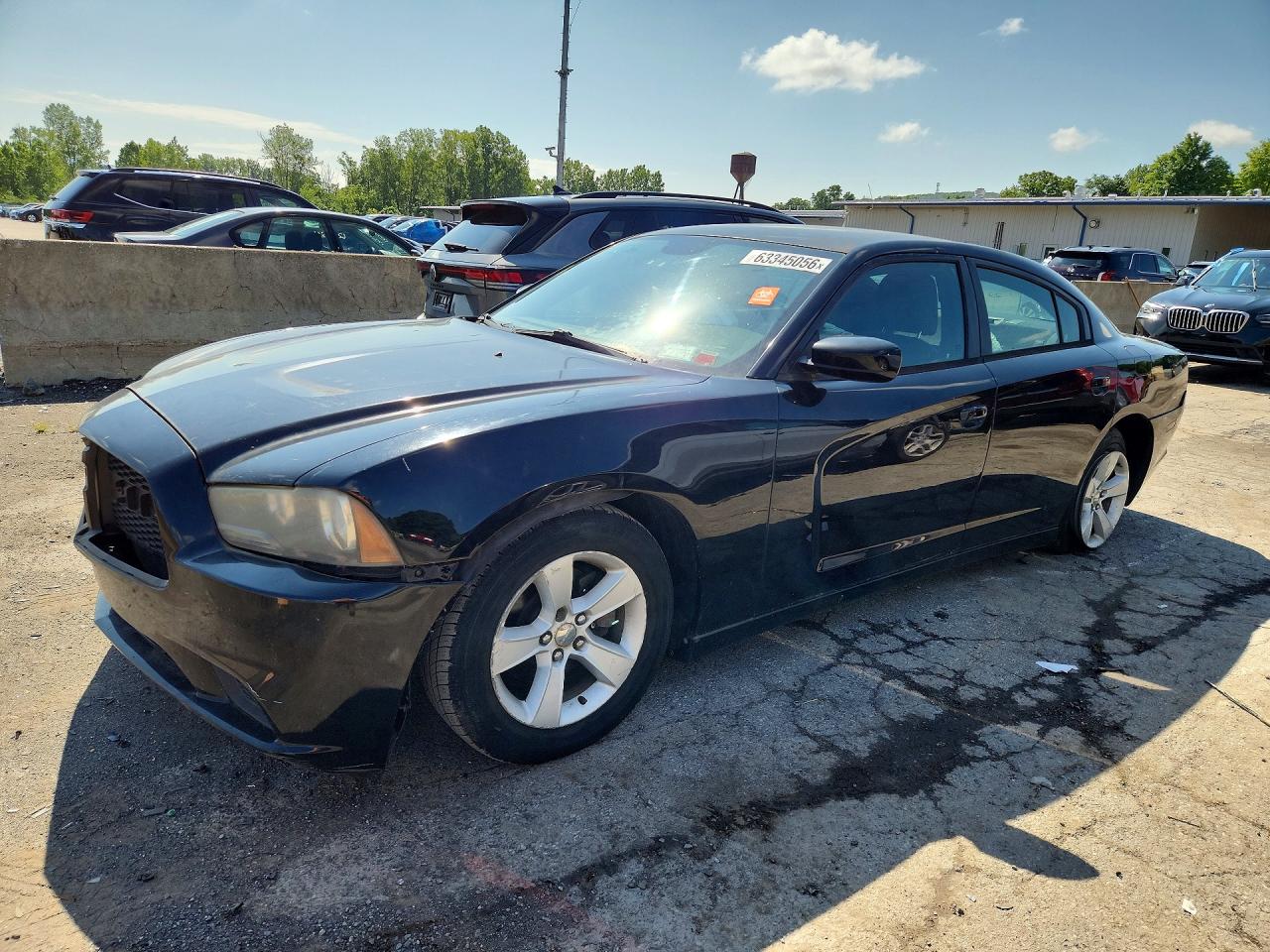 2013 Dodge Charger Se Black vin: 2C3CDXBGXDH706449