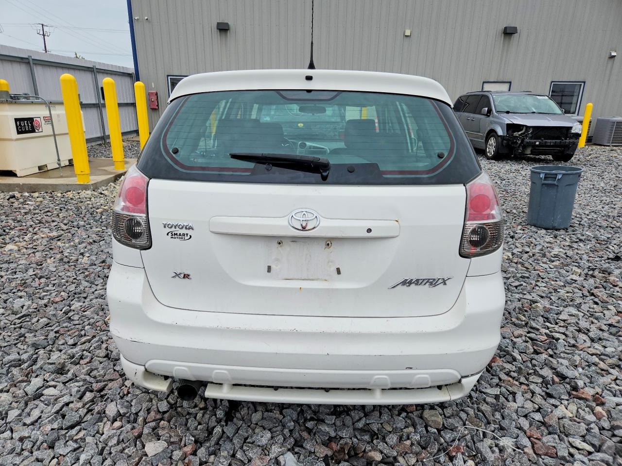 2008 Toyota Matrix Xr White vin: 2T1KR32E78C699704