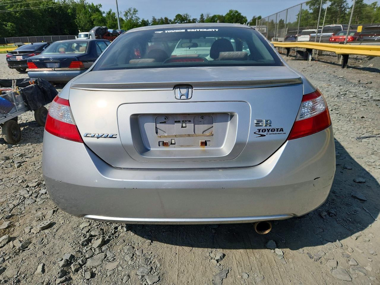 2007 Honda Civic Ex Серебряный vin: 2HGFG12827H526281