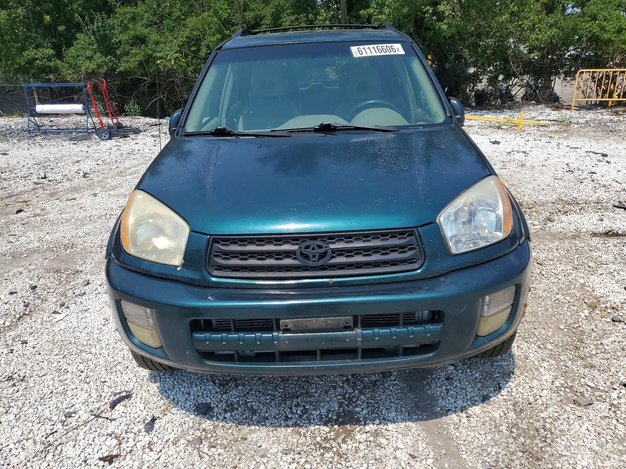 2003 Toyota Rav4 Base Green vin: JTEHH20V936077952