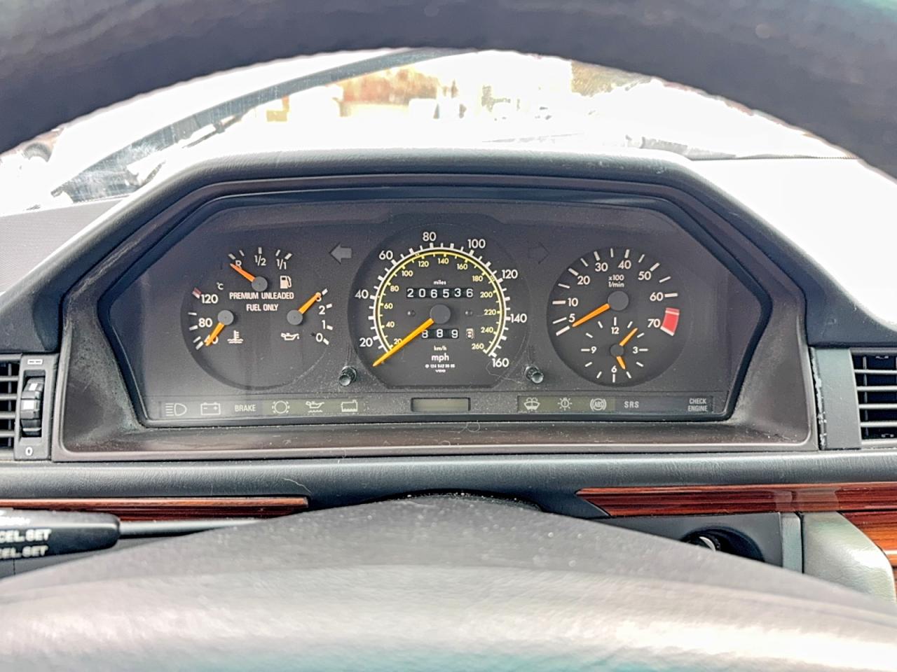 1995 Mercedes-benz E 320 Base Charcoal vin: WDBEA32E0SC200311