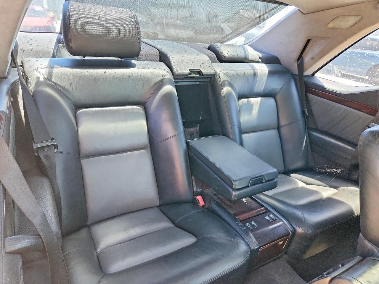 1997 Mercedes-benz S 600 Black vin: WDBGA76G9VA354673