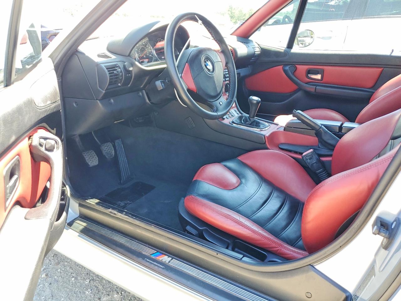 1998 Bmw M Roadster Silver vin: WBSCK9336WLC85744
