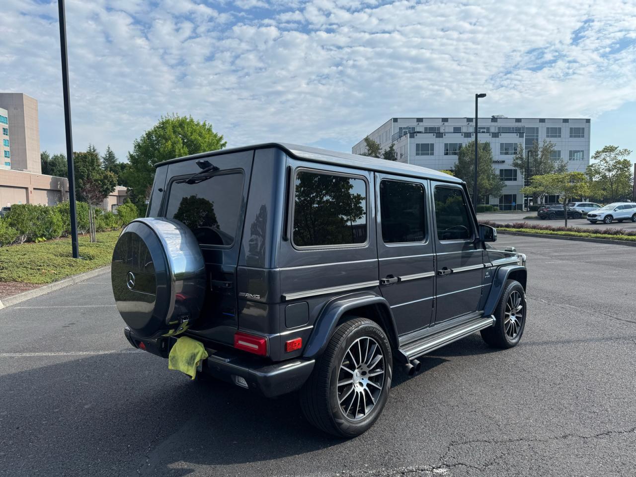 2013 Mercedes-benz G 63 Amg Серый vin: WDCYC7DF7DX203931