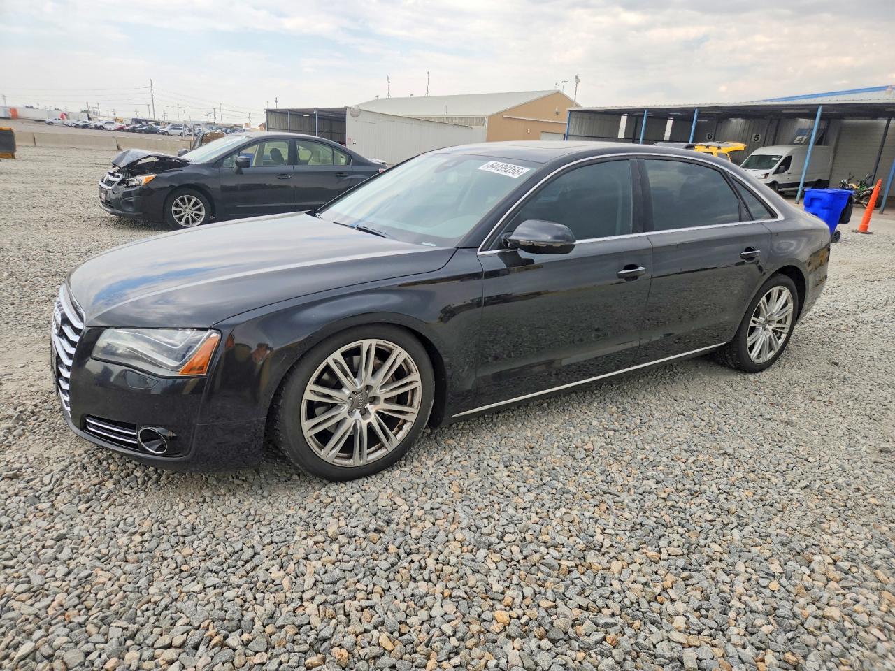 2014 Audi A8 L Tdi Quattro Черный vin: WAURMAFD9EN000842