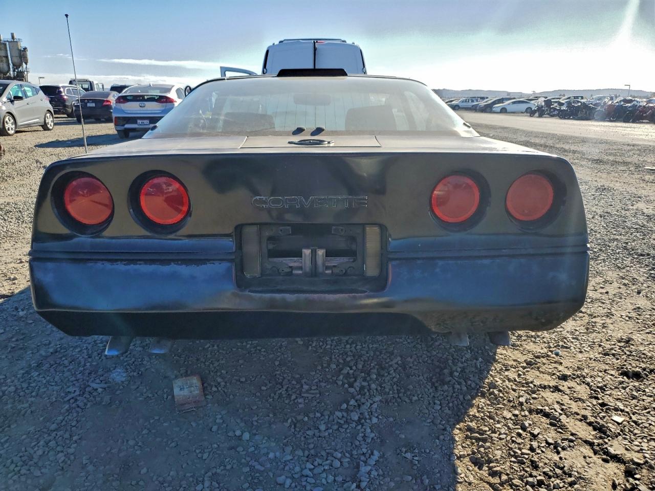 1984 Chevrolet Corvette Black vin: 1G1AY0781E5139811