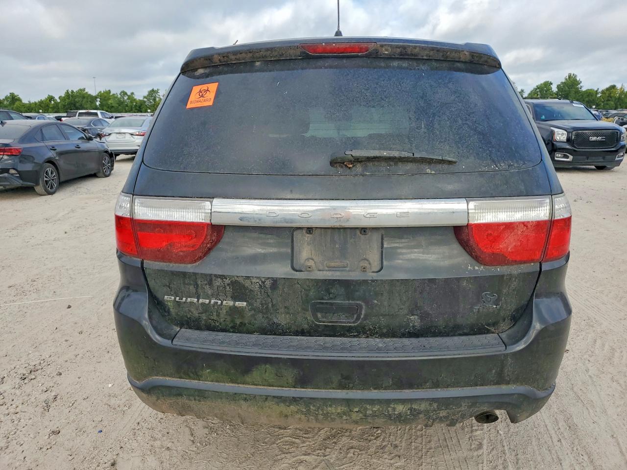 2013 Dodge Durango Sxt Gray vin: 1C4RDHAG9DC653677