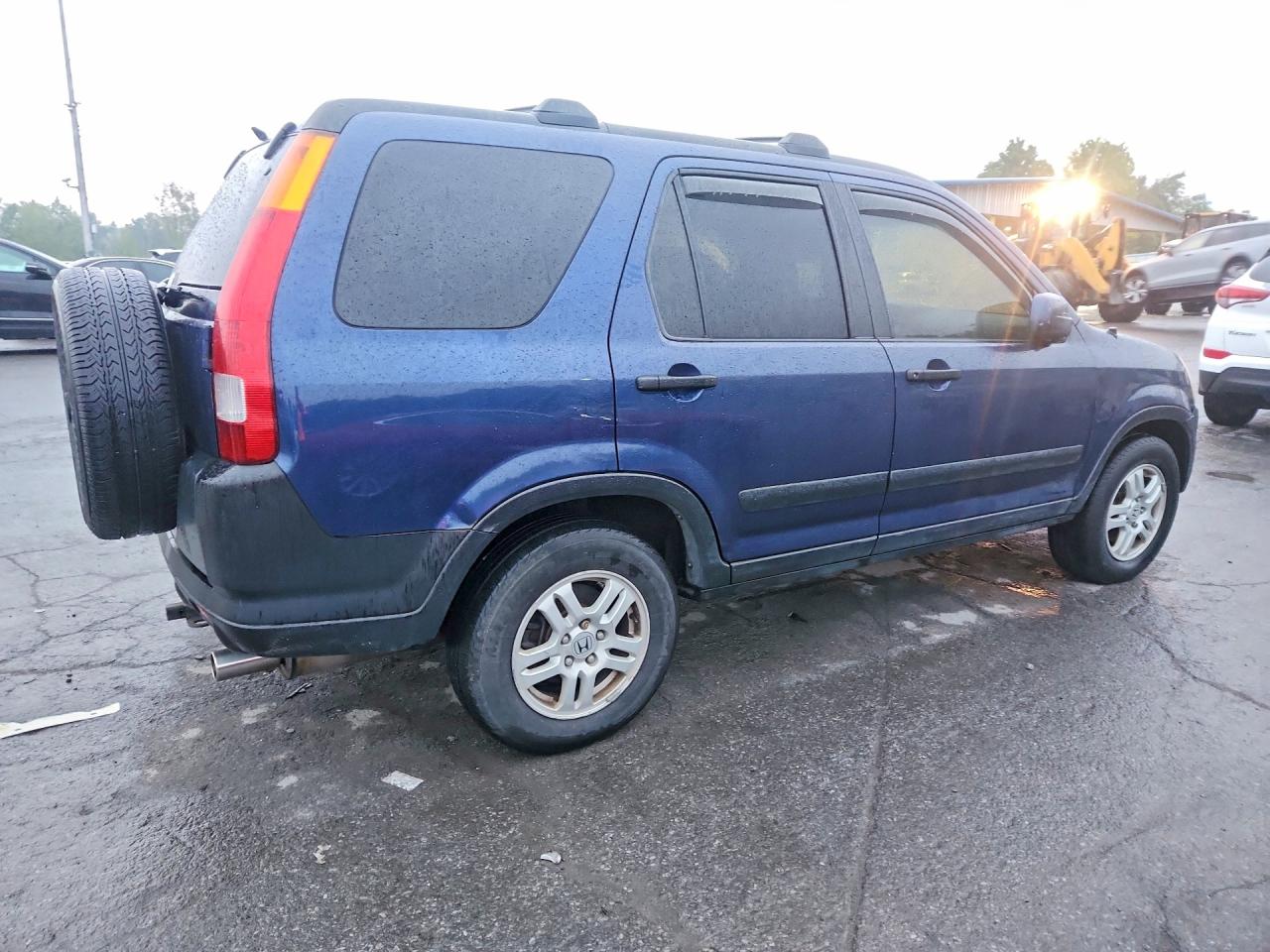 2003 Honda Cr-v Ex Синий vin: SHSRD78883U159507