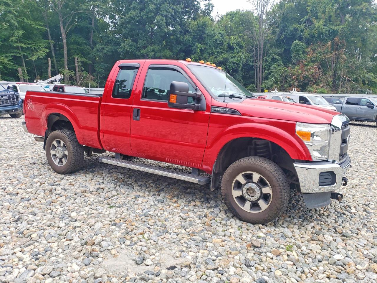 2015 Ford F350 Super Duty Red vin: 1FT8X3B6XFEA67251