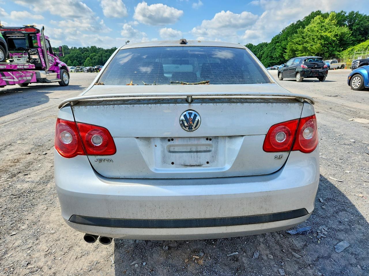 2006 Volkswagen Jetta 2.5 Option Package 1 Серебряный vin: 3VWSF71K76M771638