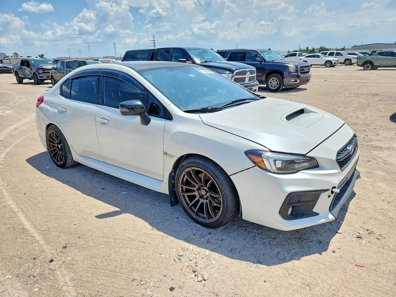 2018 Subaru Wrx Limited Белый vin: JF1VA1L63J8834295