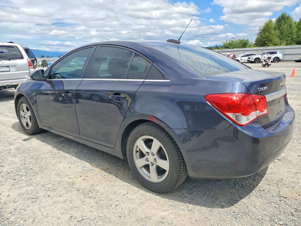 2015 Chevrolet Cruze Lt Black vin: 1G1PC5SB0F7177481