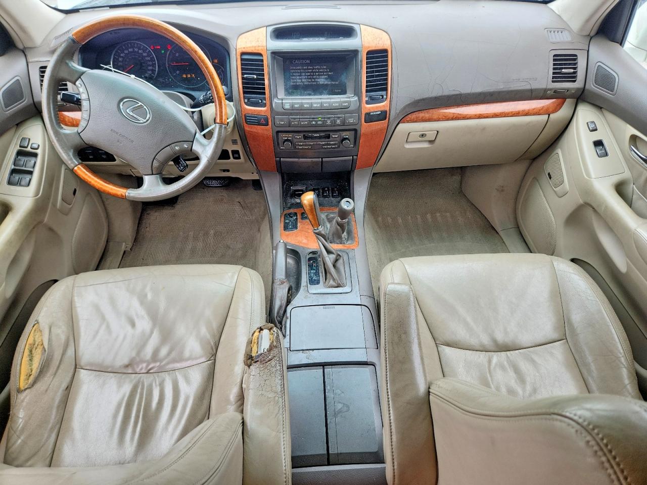 2005 Lexus Gx 470 Белый vin: JTJBT20X150073391