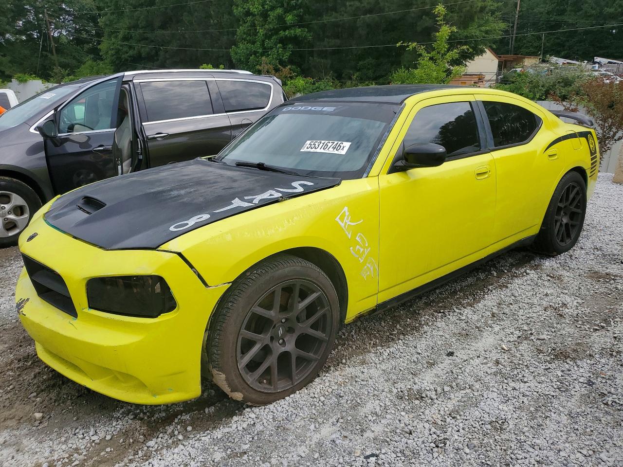 2006 Dodge Charger Srt-8 Yellow vin: 2B3LA73W96H419358