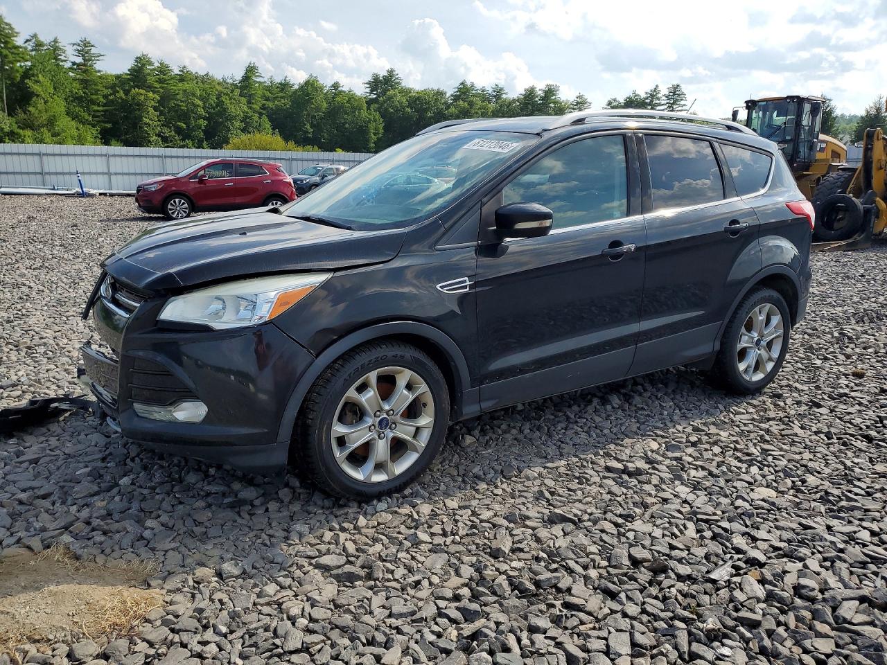 2014 Ford Escape Titanium Black vin: 1FMCU9J98EUC80510