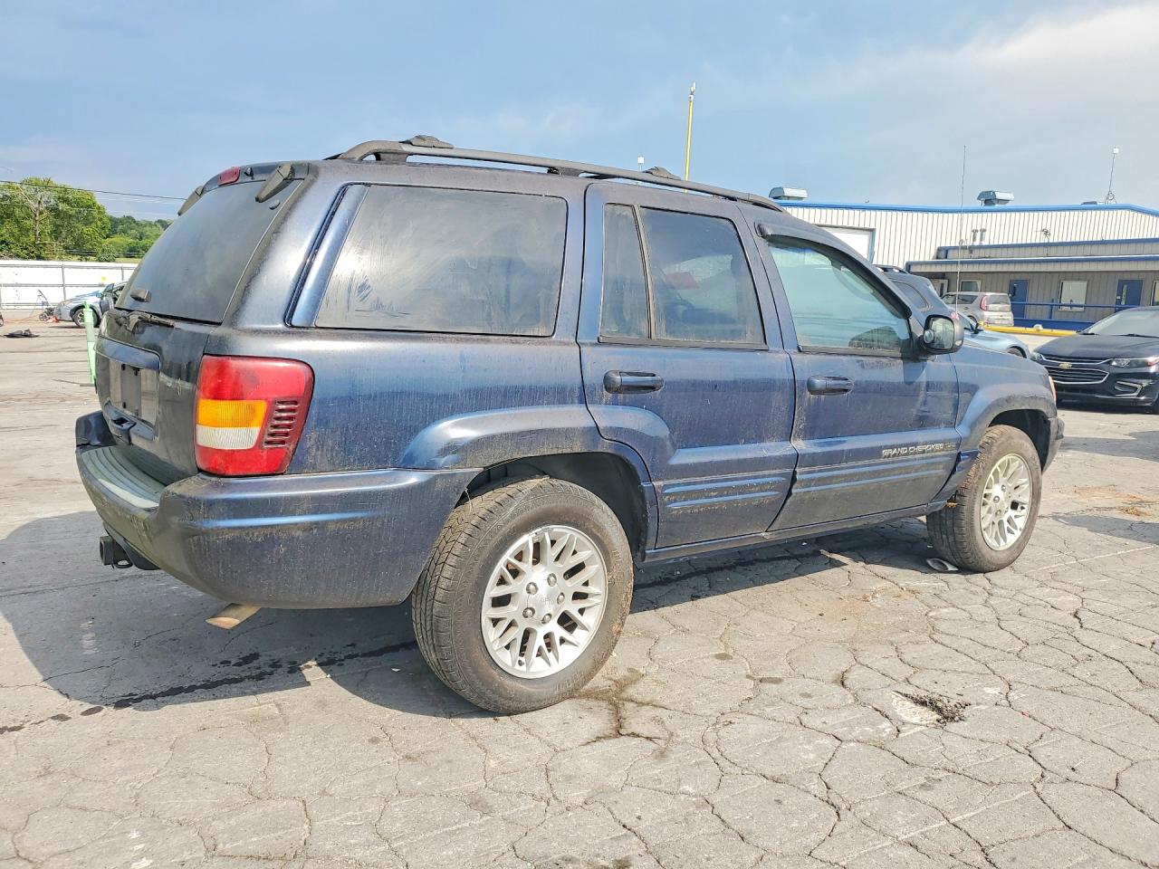 2002 Jeep Grand Cherokee Limited Blue vin: 1J4GW58S82C326592