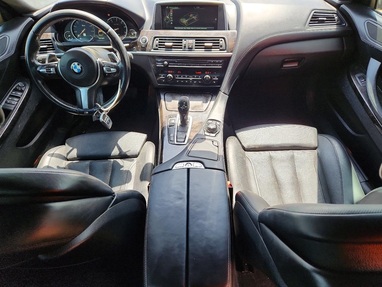 2014 Bmw 650 I Gran Coupe Black vin: WBA6B2C52ED129085