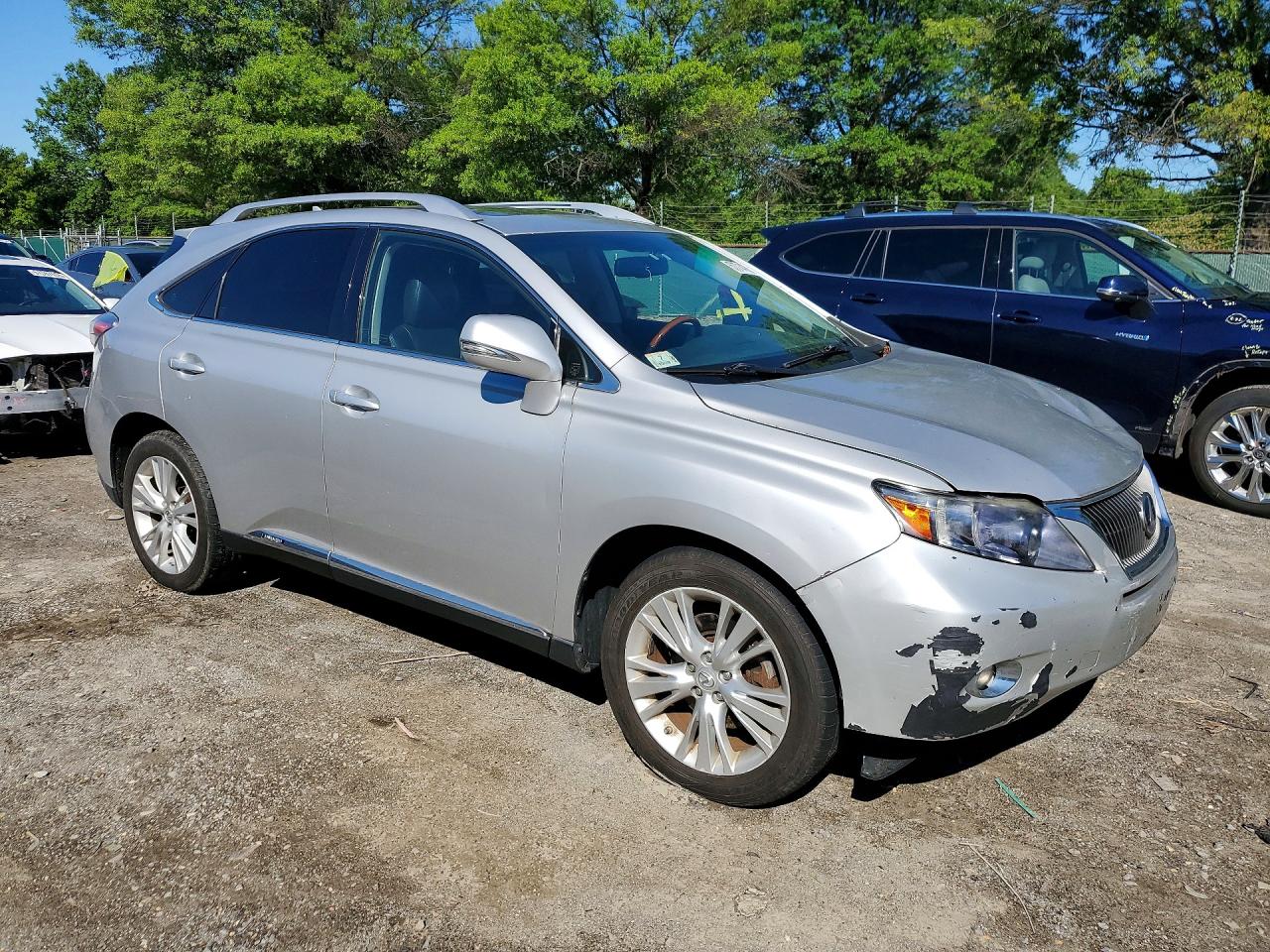 2010 Lexus Rx 450h Gray vin: JTJBC1BA3A2028101