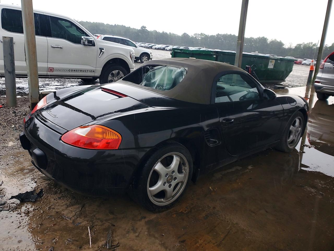2000 Porsche Boxster Black vin: WP0CA2987YU627510