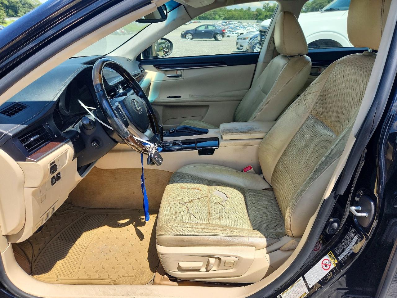 2013 Lexus Es 350 Black vin: JTHBK1GG4D2068984